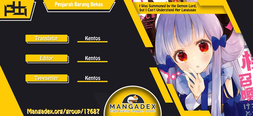 I Was Summoned By The Demon Lord, But I Can’t Understand Her Language Chapter 18 Gambar 1